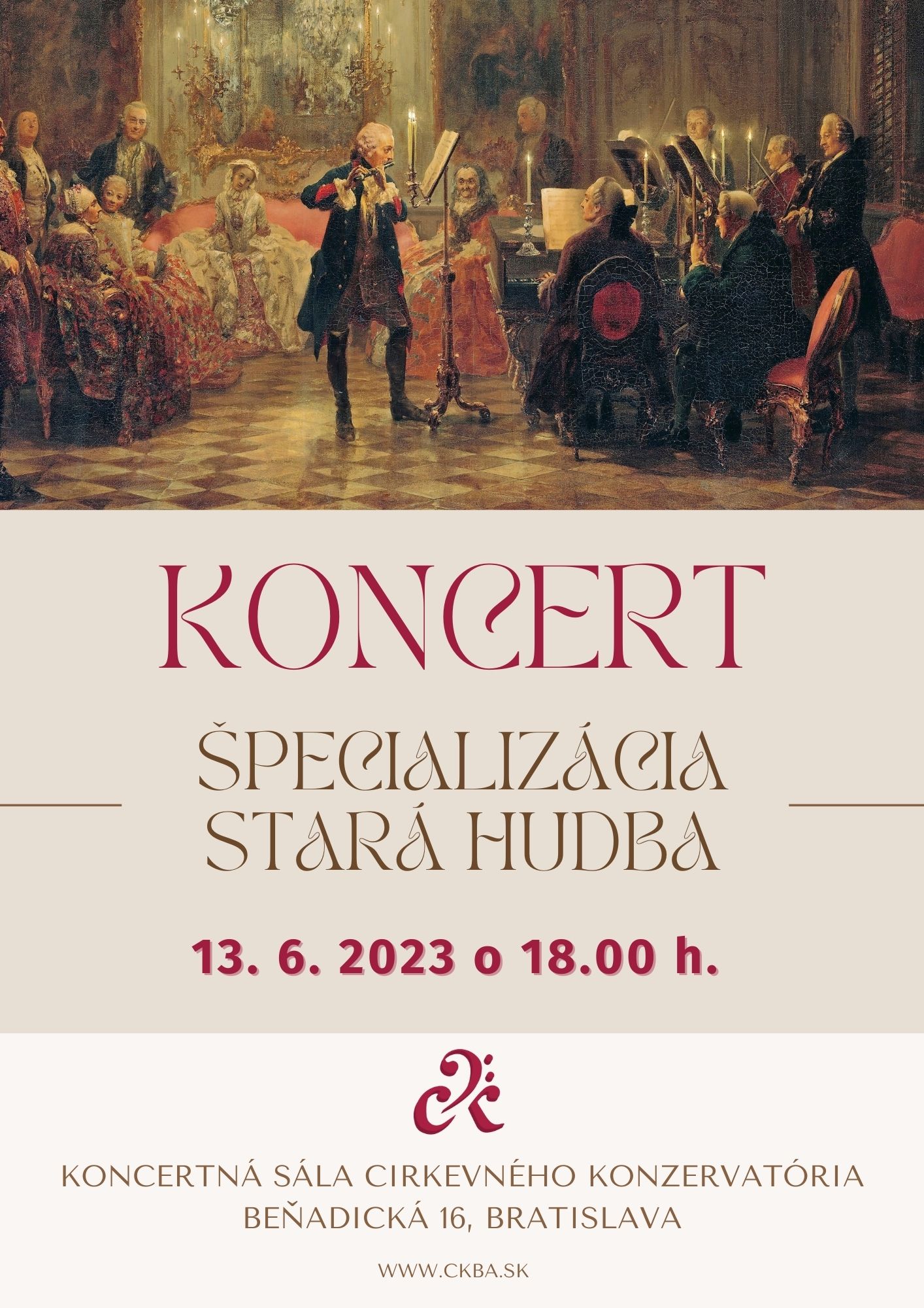 Koncert špecializácie Stará hudba