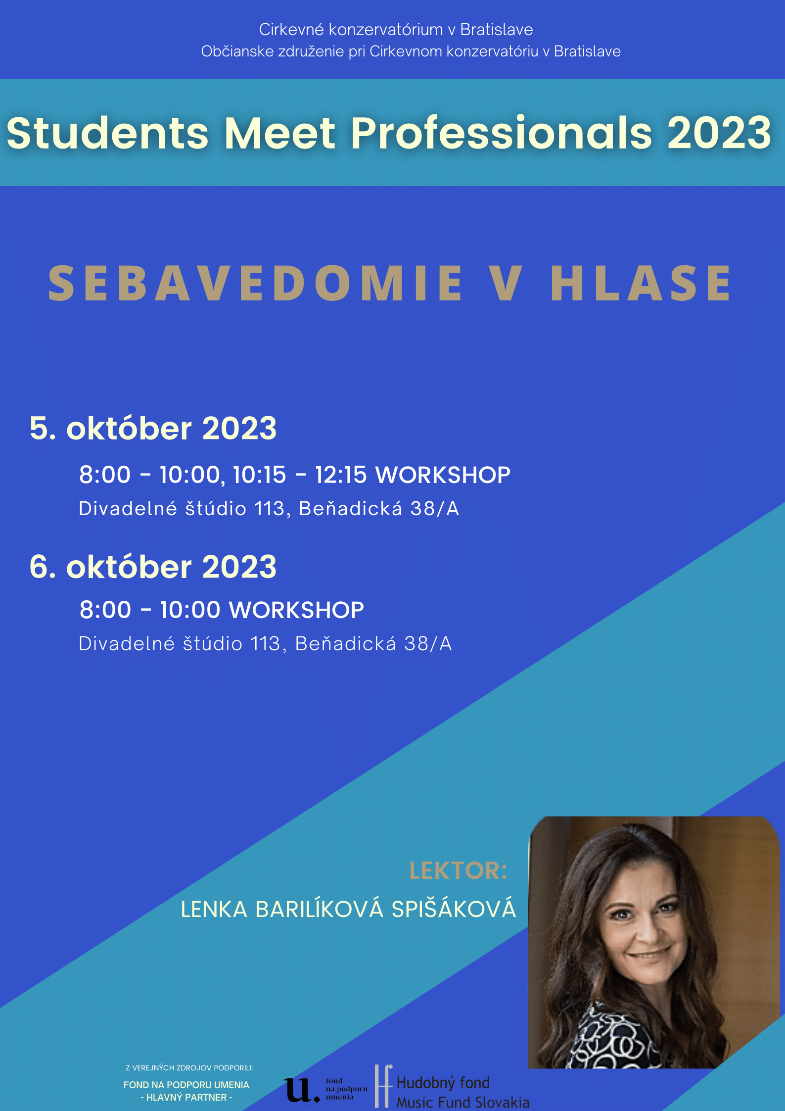 Students Meet Professionals – Sebavedomie v hlase